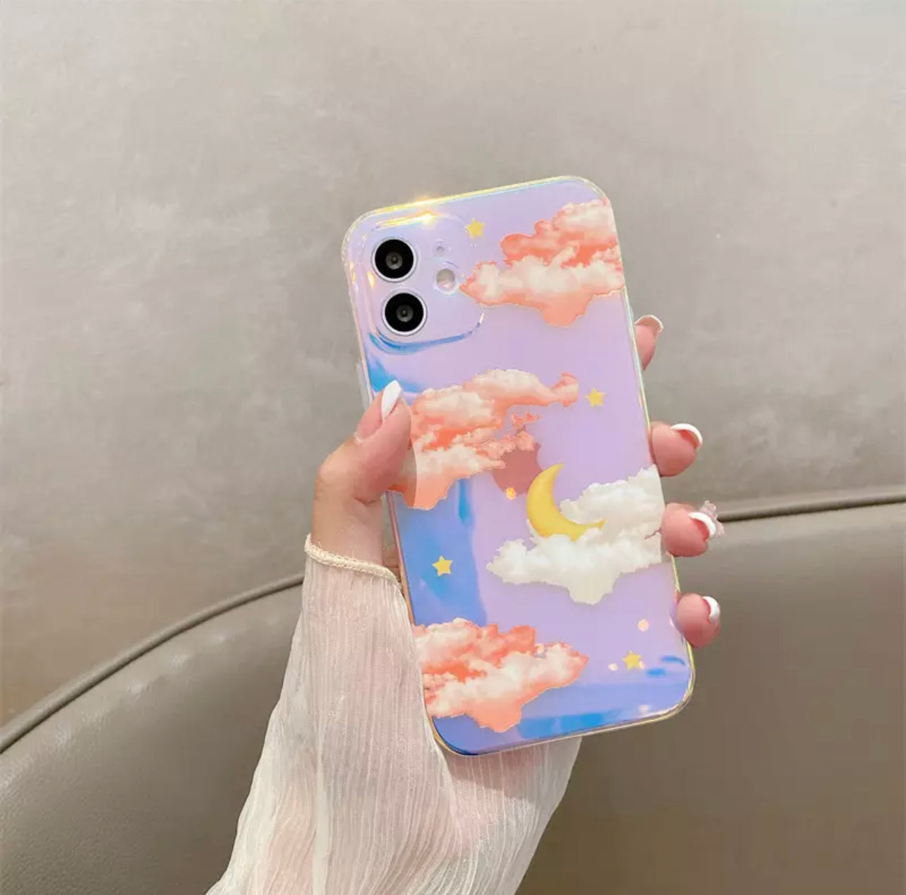 Holo Clouds Phone Case ☁️